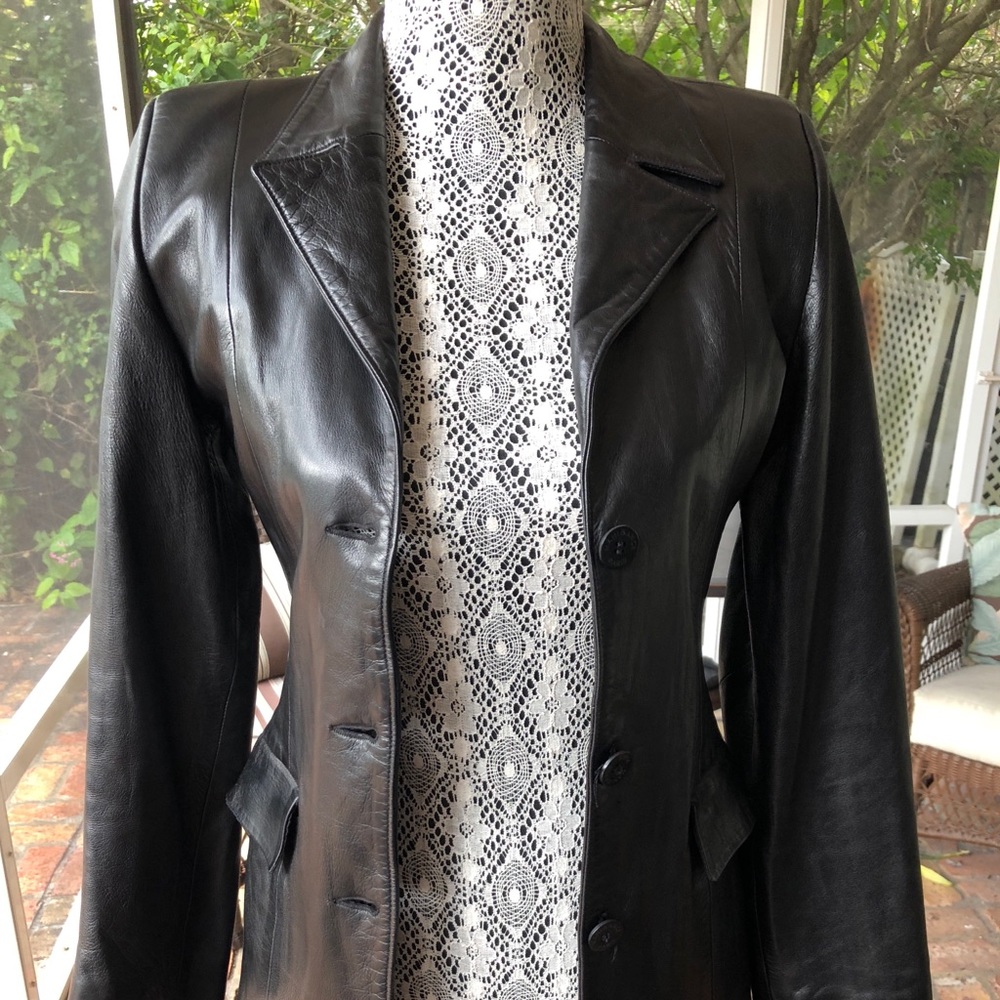 Manigance Paris /Oxygene leather jacket